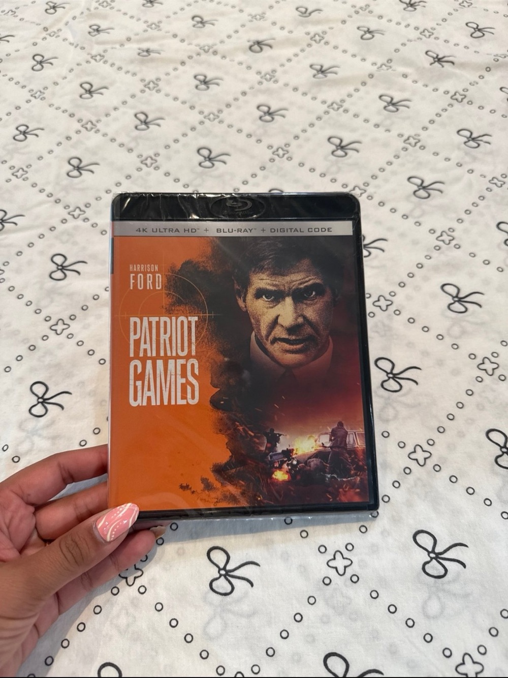 4K/UHD Bluray Patriot Games Harrison Ford Brand New Sealed